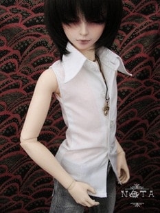 即納品AF3034【TATA】1/3シャツ（白/SD13）