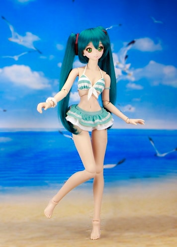 即納品KM0913【SEN】DD用水着4点セット