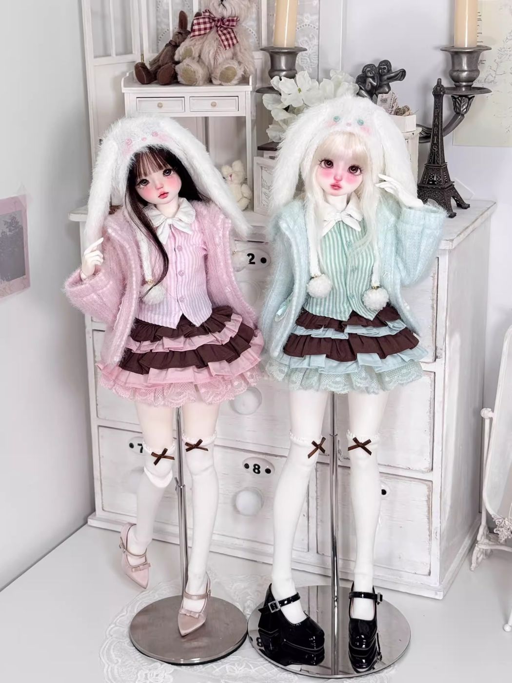 AF11064【afly】★MSD用洋服6点セット（限定4色あり）