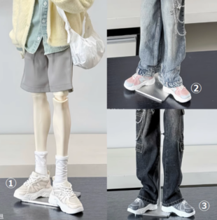 KT-XL-246【KAKA】id75ドール用靴（3色あり）