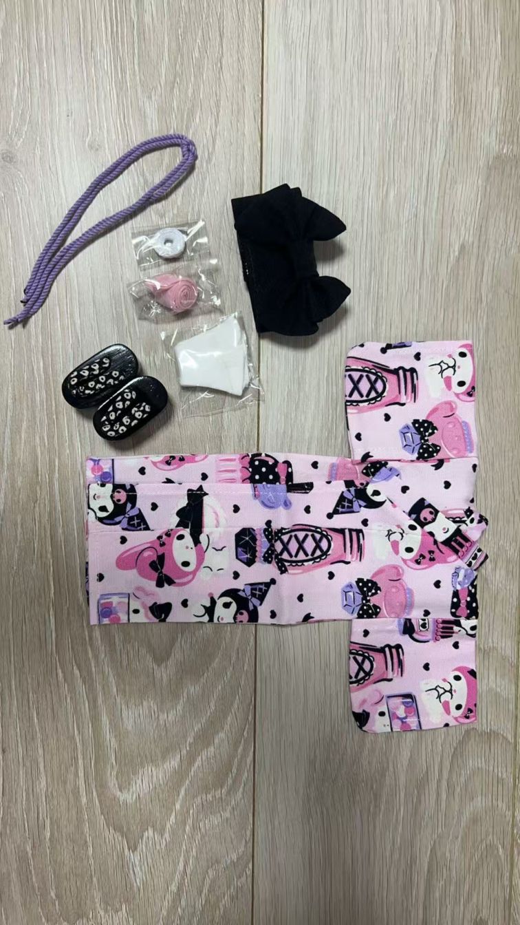 即納品浴衣+下駄 （草履）お得セット37 (幼SD女)