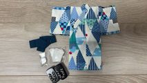 即納品浴衣+下駄 (草履)お得セット45 (幼SD男)