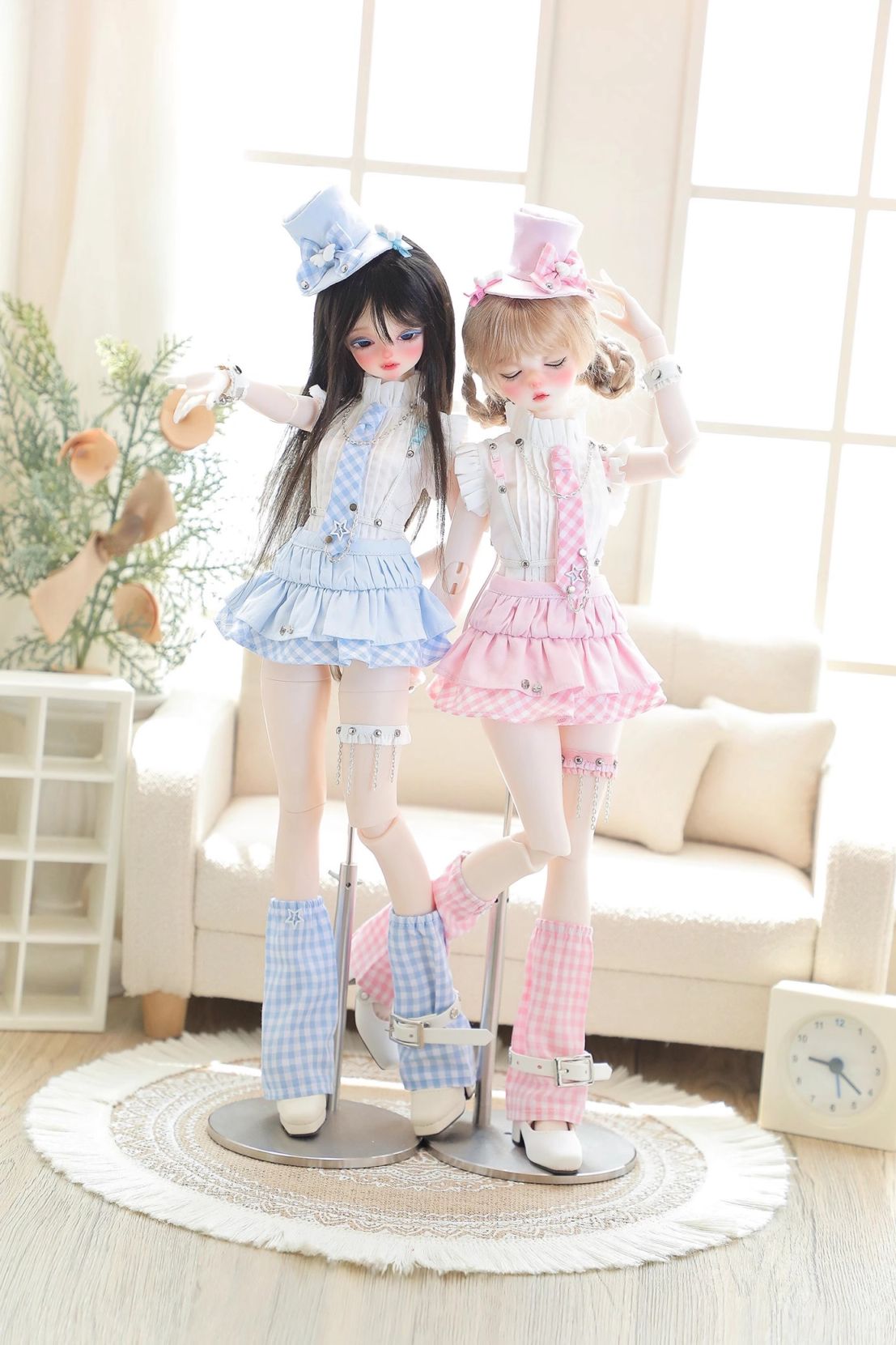 AF11085【ils】1/4★MSD/MDD用洋服9点セット（2色あり）