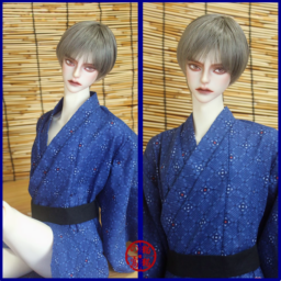 AF11108【MOMO】1/3幼SD,MSD，SD13，68/70cm,id75用 浴衣