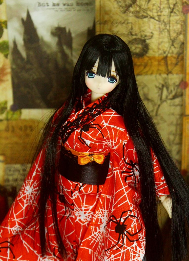 AF11117【MOMO】幼SD,momoko/ob27，azone（M）/ob24/25，azone（S）/ob23,azone（XS）/ob21/22,Blythe/licca用 浴衣