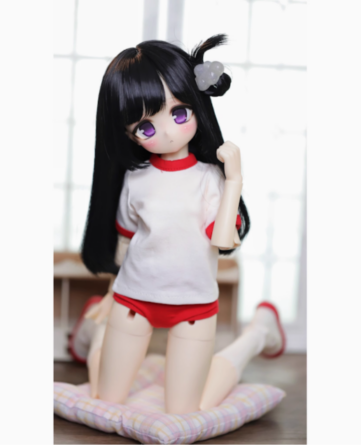 即納品AF11089【ils】1/4体操服2点セット（水色/MSD/MDD）