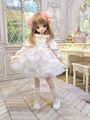 AF11122【tt】★1/4ド−ル用洋服5点セット(限定)|女の子カジュアル服|◆ドール洋服（種類別）