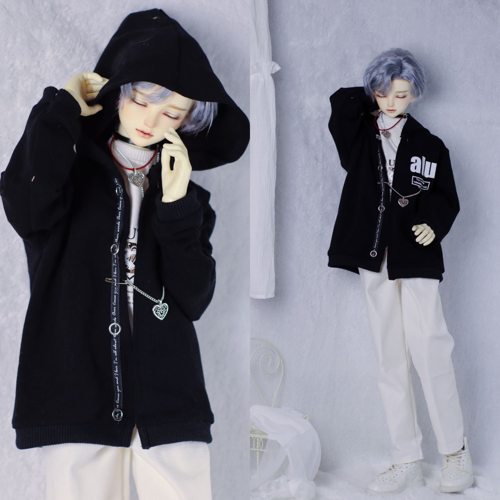 AF11094【xq】MSD,SD13,SD17用洋服4点セット