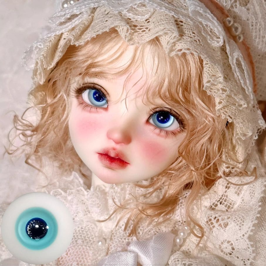 EYER610【xkm】ドール用グラスアイ12~18ｍｍ