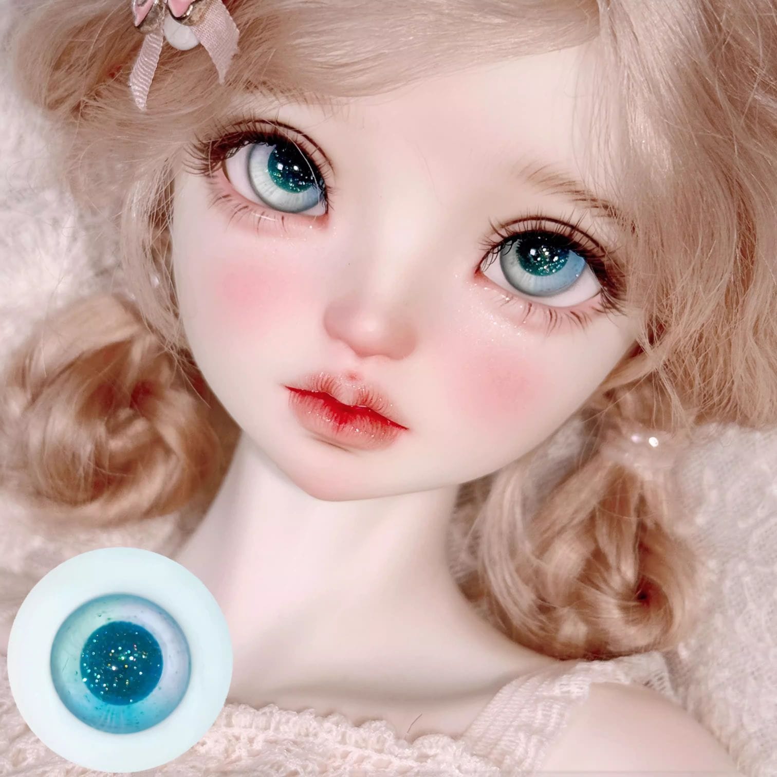 EYER611【xkm】ドール用グラスアイ12~18ｍｍ