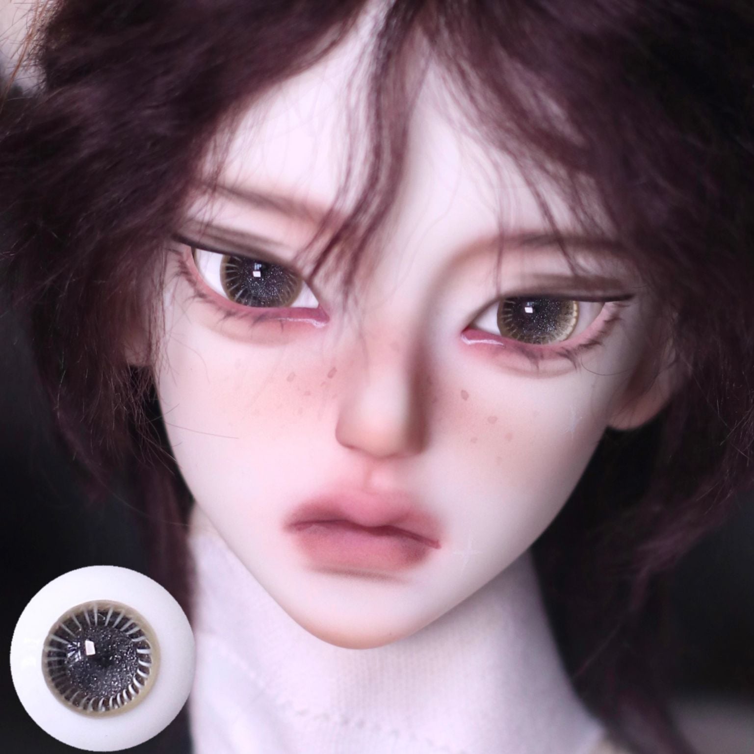 EYER615【xkm】ドール用グラスアイ12~16ｍｍ