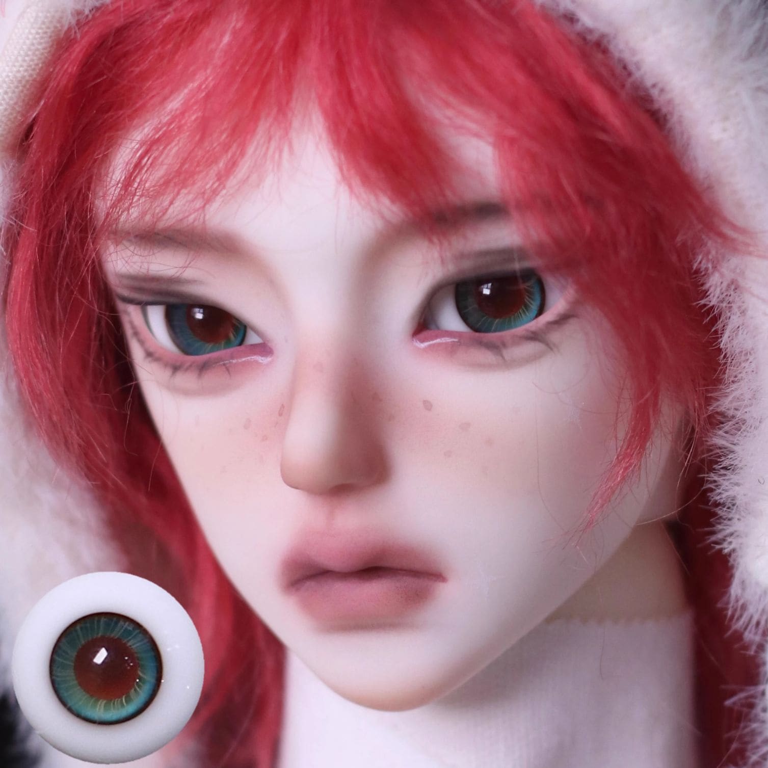 EYER620【xkm】ドール用グラスアイ12~16ｍｍ