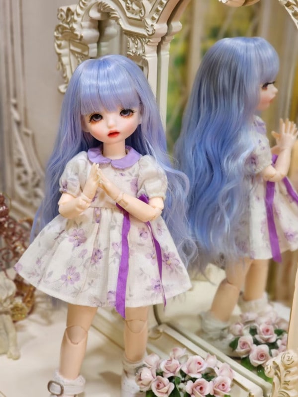 即納品(ウィッグ)U-4376【SEN】1/6ドール(頭囲16~17.5cm)用ウィッグ