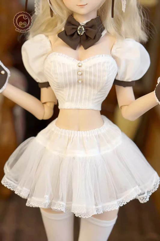 即納品(下着) KM1788【mu】1/3パニエ（白/SD/DD/DDDY/SDGR女）