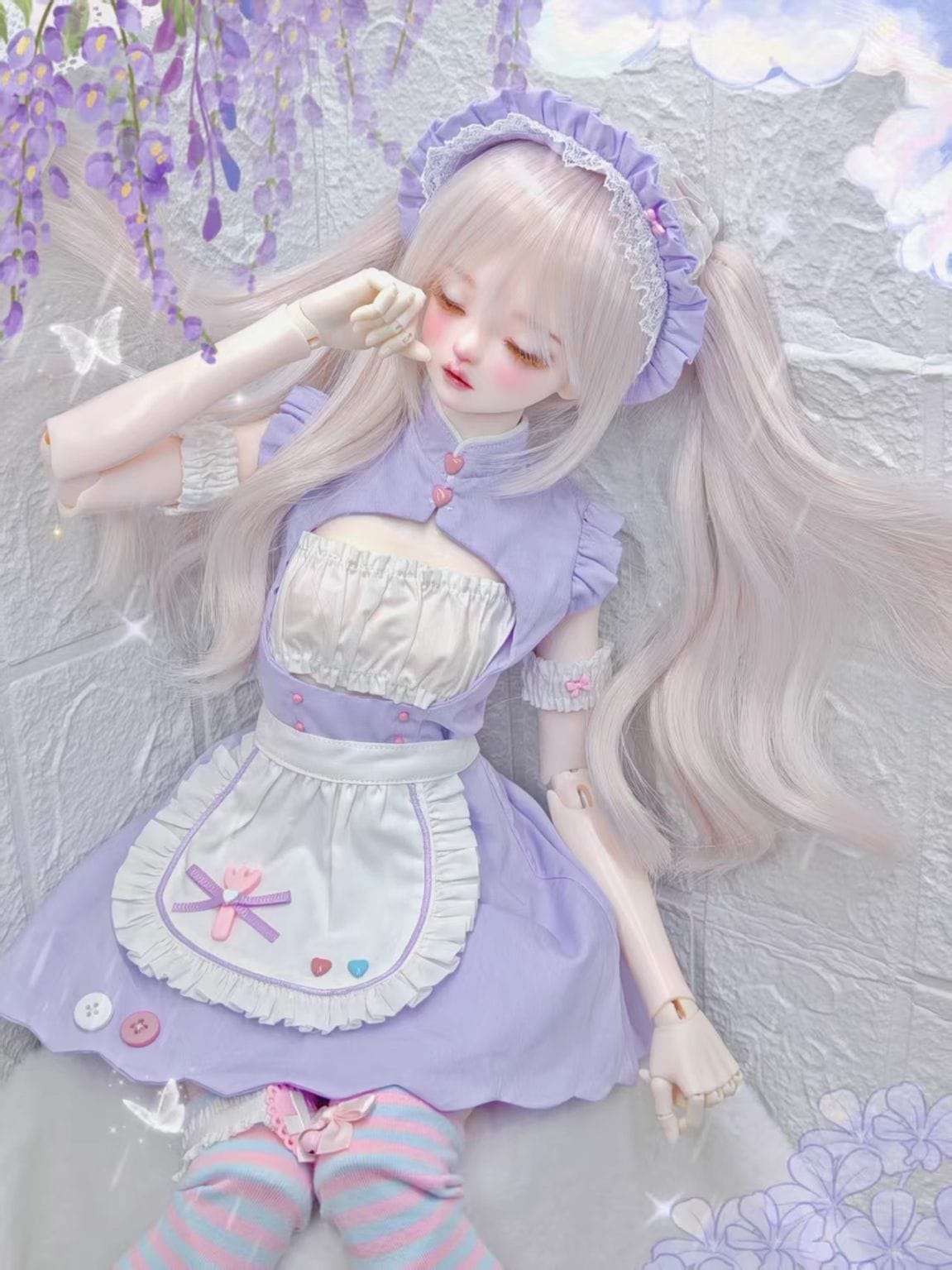 AF11169【ils】1/3★SD/DD/SDGR女/DDDY用洋服8点セット(3色あり)