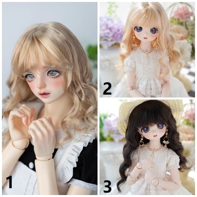 即納品(ウィッグ)U-4428（色2）【KAKA】ウィッグ1/4(頭囲17~19ｃm)