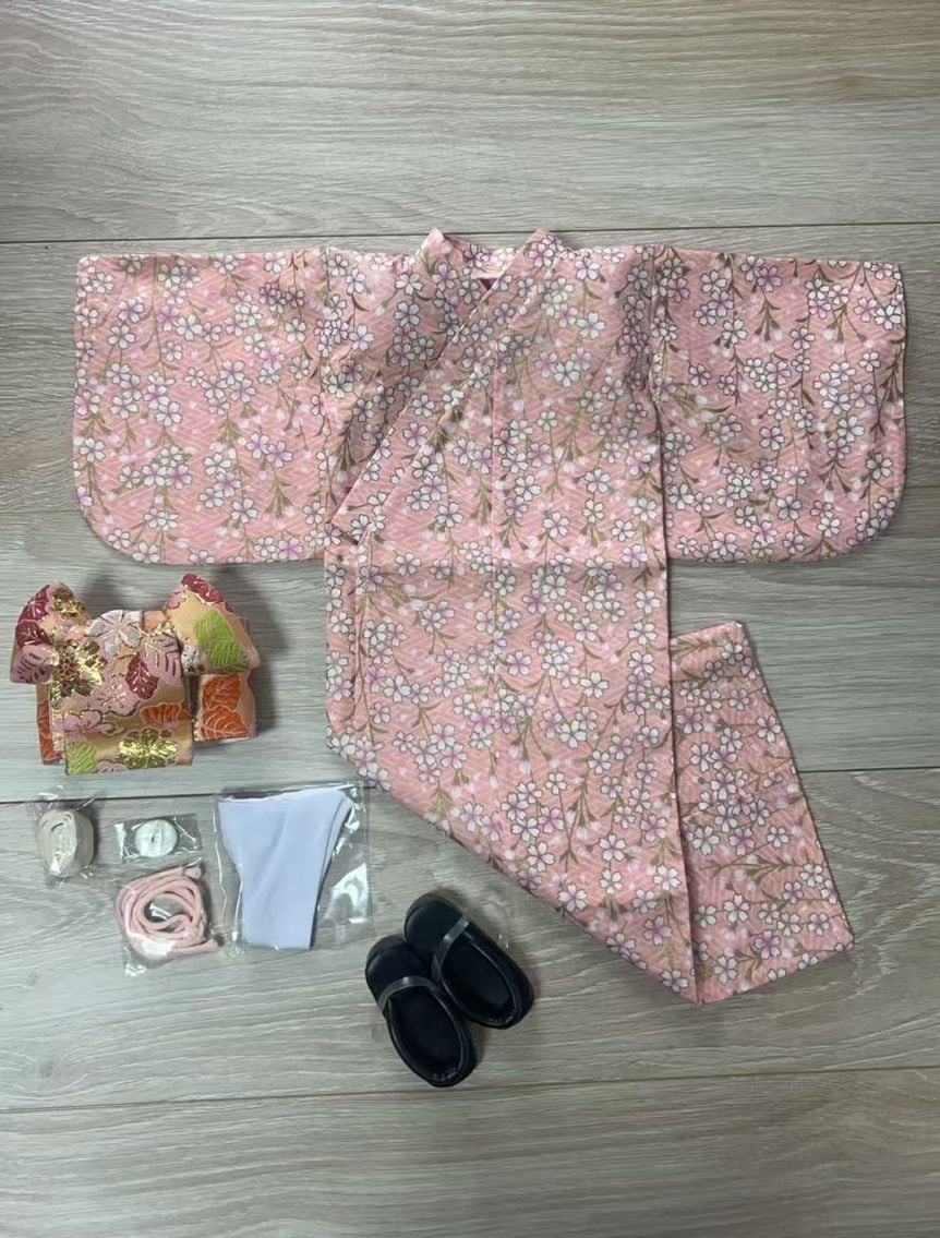 即納品浴衣+下駄 （草履）お得セット47 (SD/DD/DDDY)