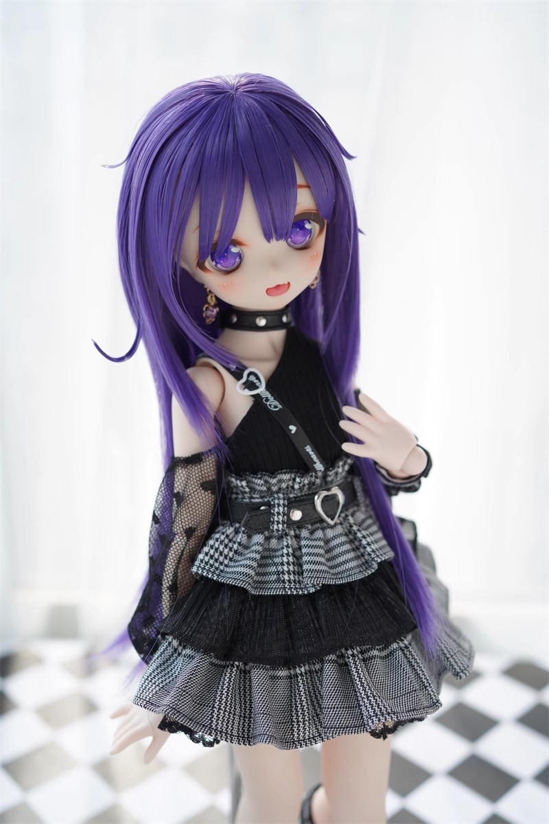 U-4603【KAKA】1/6,1/4,1/3ドール(頭囲15~23.5cm)用ウィッグ