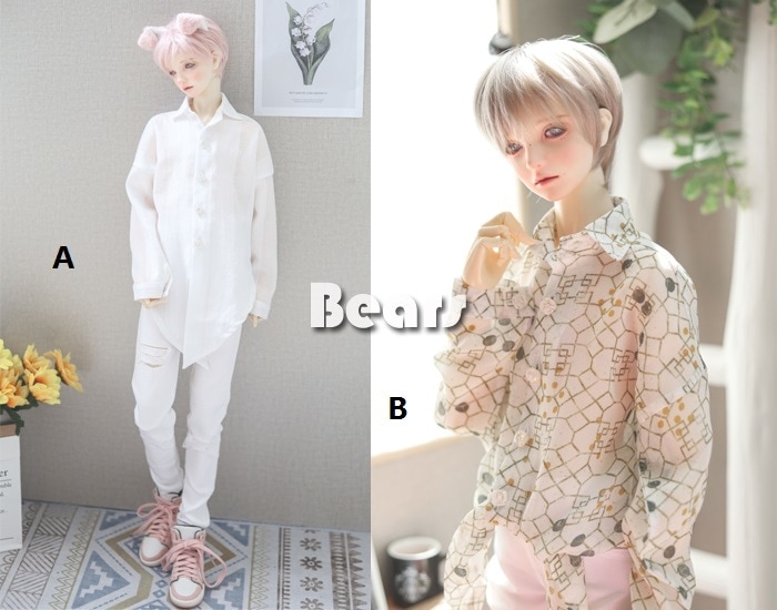 即納品AF9477【Bears】1/3シャツ（B/SD13）