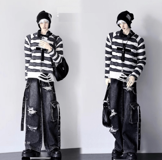 AF11199【KAKA】id75cmド－ル用ズボン