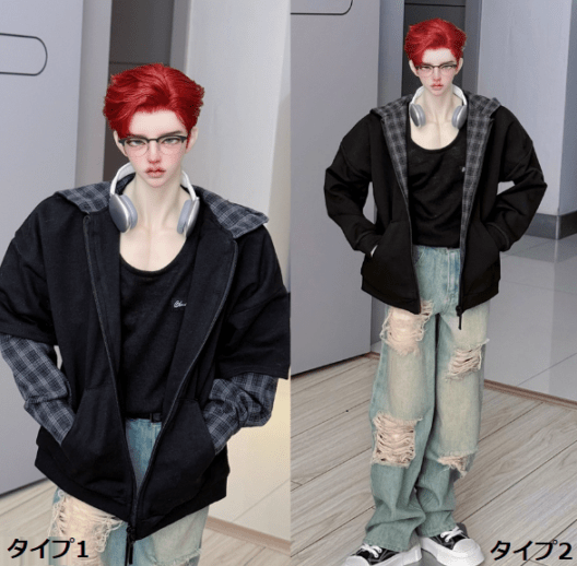 AF11207【KAKA】1/4,id75cmド－ル用コ－ト