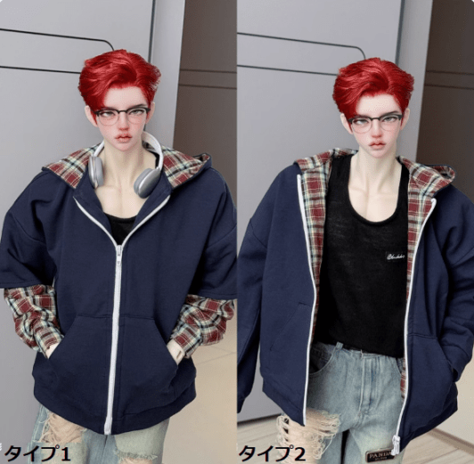 AF11209【KAKA】1/4,id75cmド－ル用コ－ト