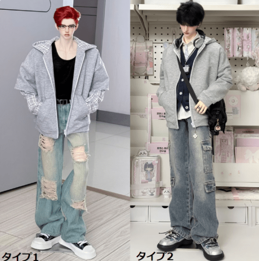 AF11210【KAKA】1/4,id75cmド－ル用コ－ト