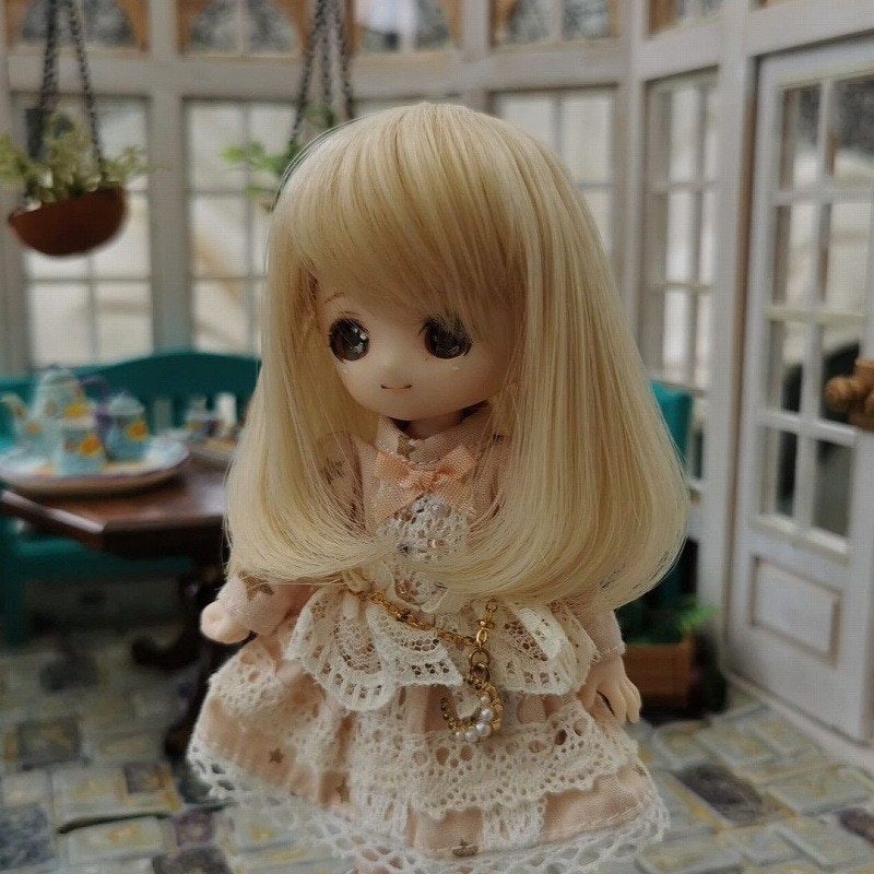 即納品U-1250【sen】オビツ11用ウィッグ（11.5ｃｍ）