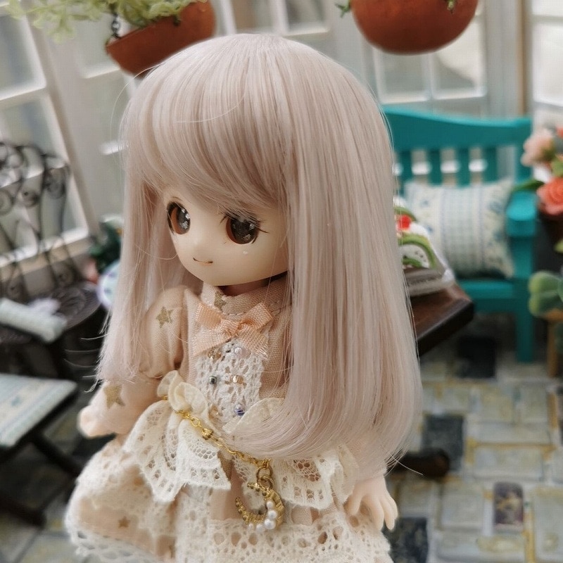 即納品U-1251【sen】オビツ11用ウィッグ（11.5ｃｍ）