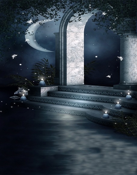 即納品L-B-y-5870 ドール用背景布（現品限り）　L(幅100ｃｍｘ長さ150ｃｍ)