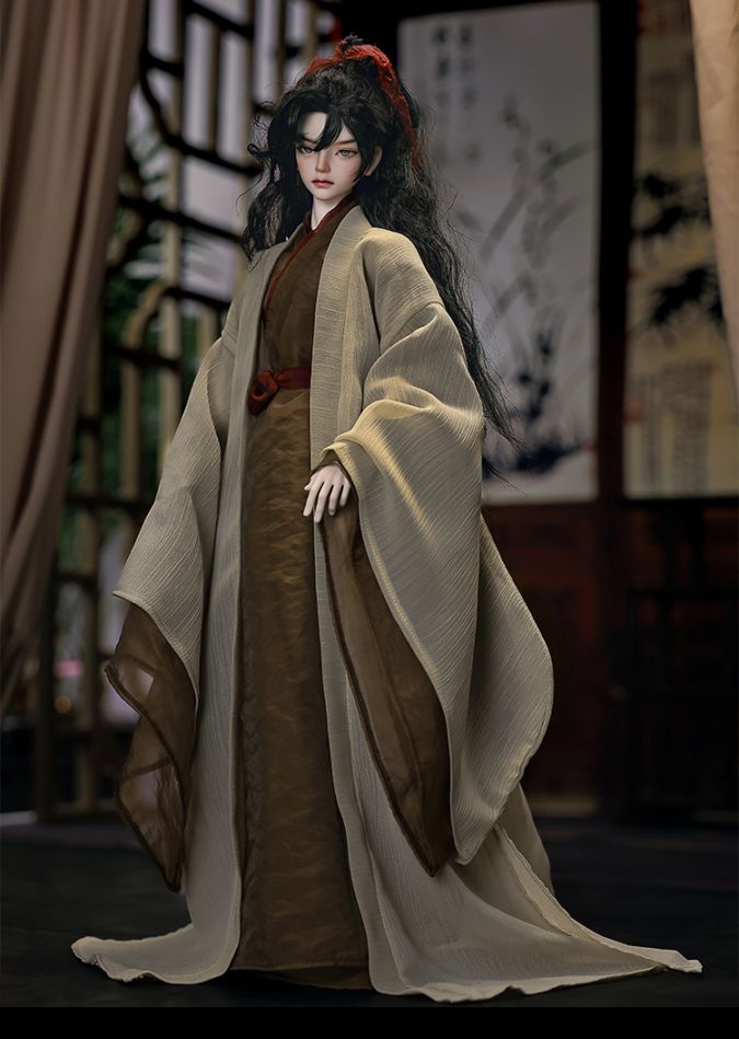 【SF4004】1/4ドールのフルセット(人形本体＋衣装＋ウィッグ＋靴)