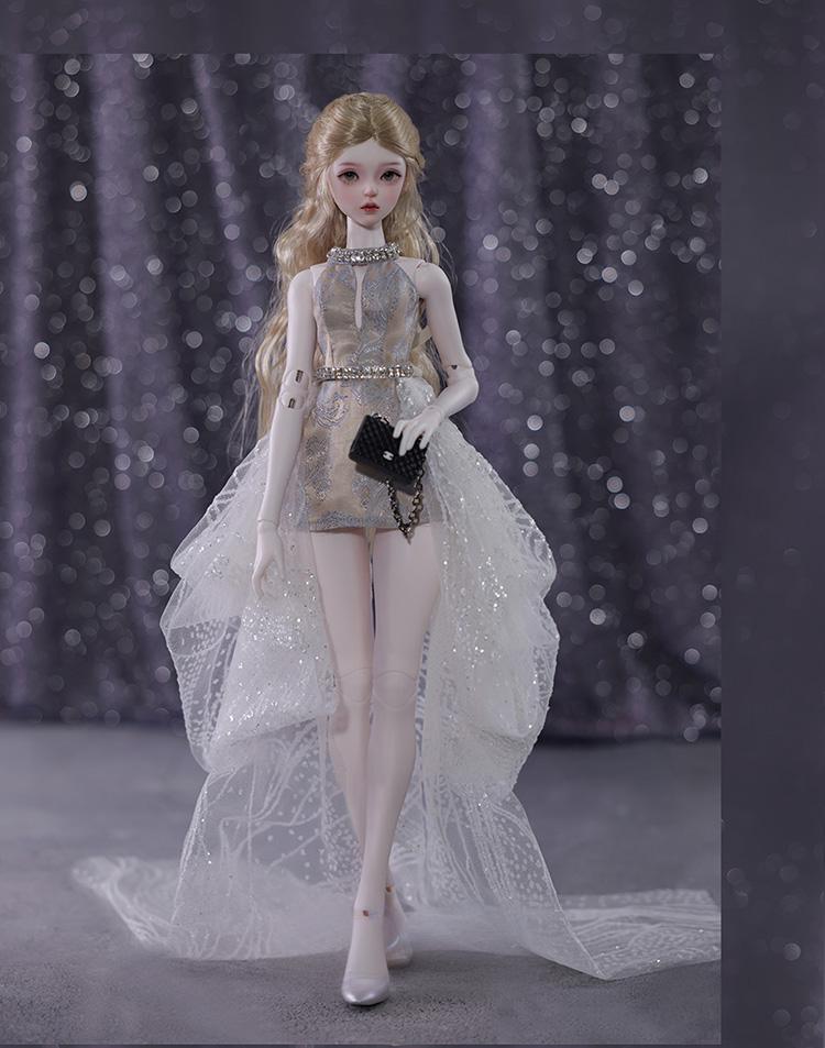 【SF4019】1/4ドールのフルセット(人形本体＋衣装＋ウィッグ＋靴)