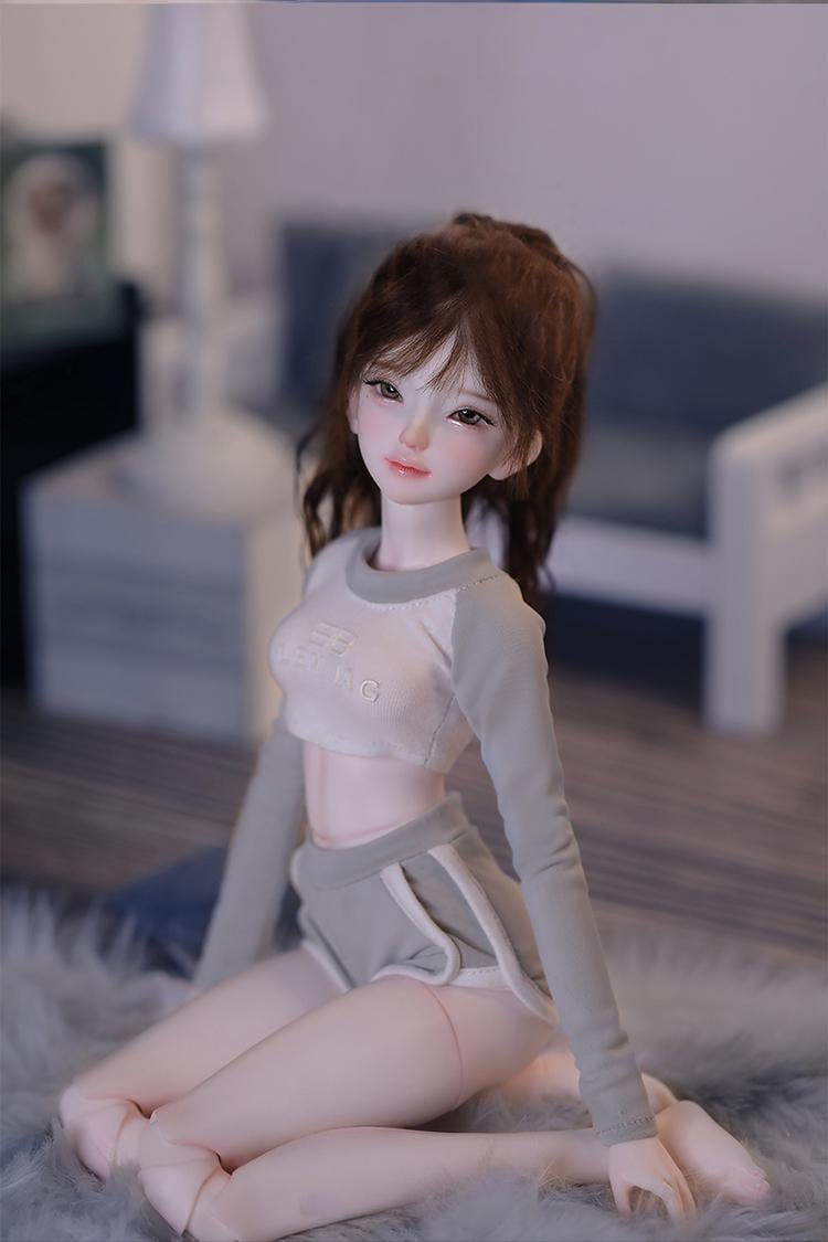 【SF4022】1/4ドールのフルセット(人形本体＋衣装＋ウィッグ)