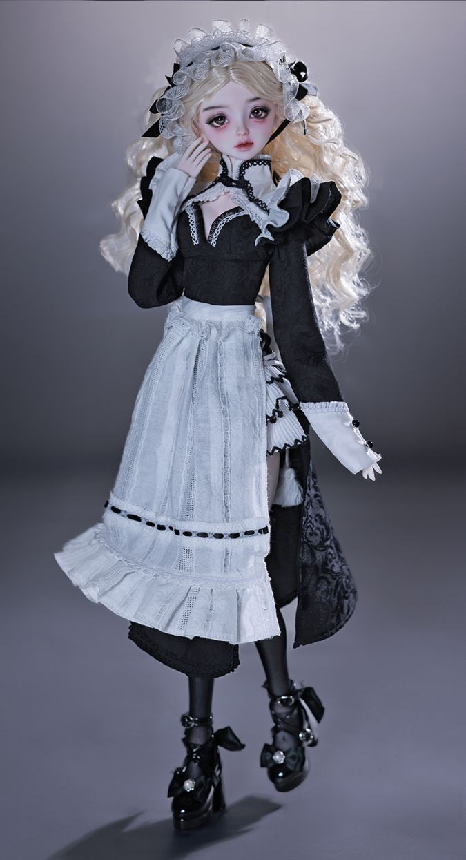 【SF4026】1/4ドールのフルセット(人形本体＋衣装＋ウィッグ＋靴)