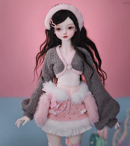 【SF4031】1/4ドールのフルセット(人形本体＋衣装＋ウィッグ＋靴)