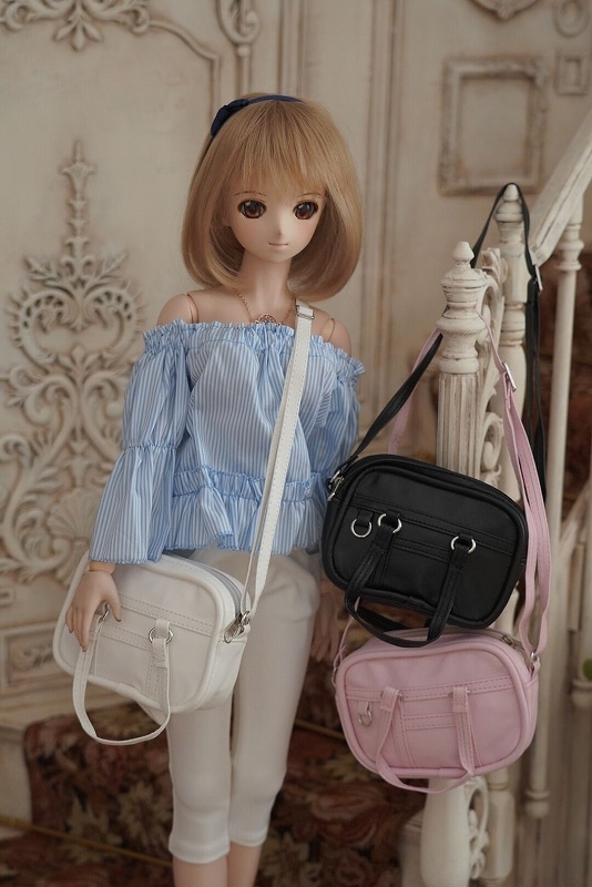 即納品(小物)KM1413【al】1/4ド-ル用カバン（黒）