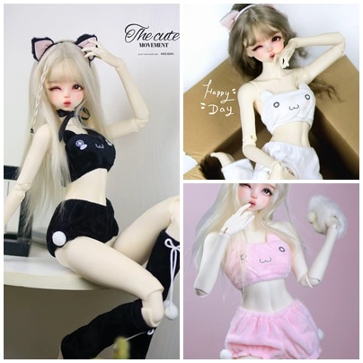 特売AF11228【fn】1/3★SD/DD(M/L),DDDY,SD13女ド－ル用4点セット