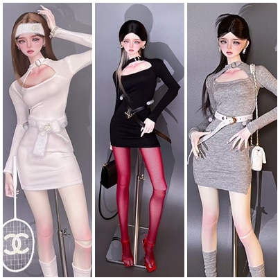 AF11231【fn】1/3★SD/DD(M/L),DDDY,SD13女用ワンピース（5色）