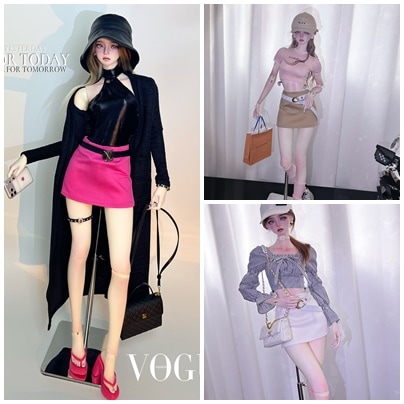 AF11233【fn】1/3★SD/DD(M/L)用スカ－ト(5色)