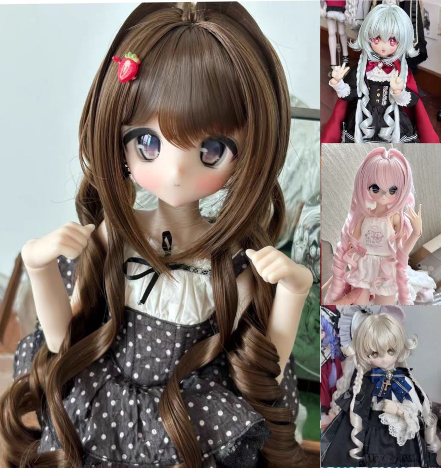 u-sbf-4【XBF】★4色！1/3ドール(頭囲22~23cm)用ウィッグ