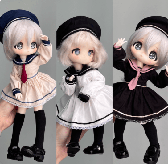 AF11242【ils】★幼SD用洋服4点セット(5色あり)