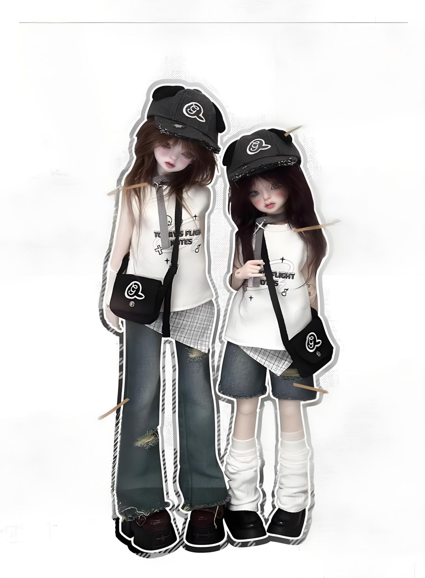 AF11238【hx】★1/4ド－トル用洋服5点or6点セット