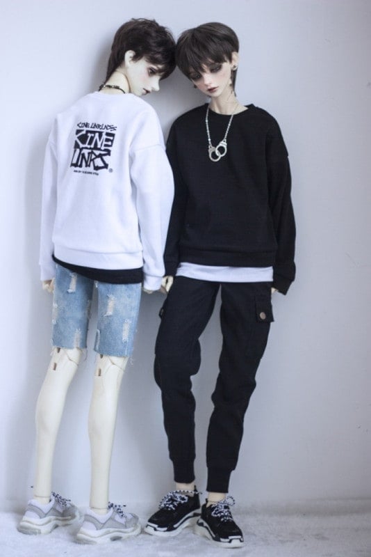 即納品AF9513【Bears】1/3シャツ（白/SD17）