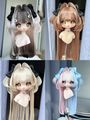 u-gg-9【GG】★グレーテンション自由！1/3ドール(頭囲22~23cm)用ウィッグ