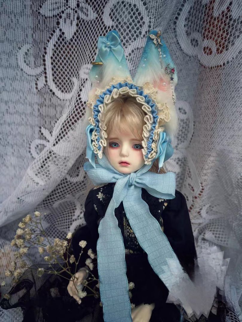 KM1811【LINGLONG】1/3,1/4ドール用狐耳のカチューシャ