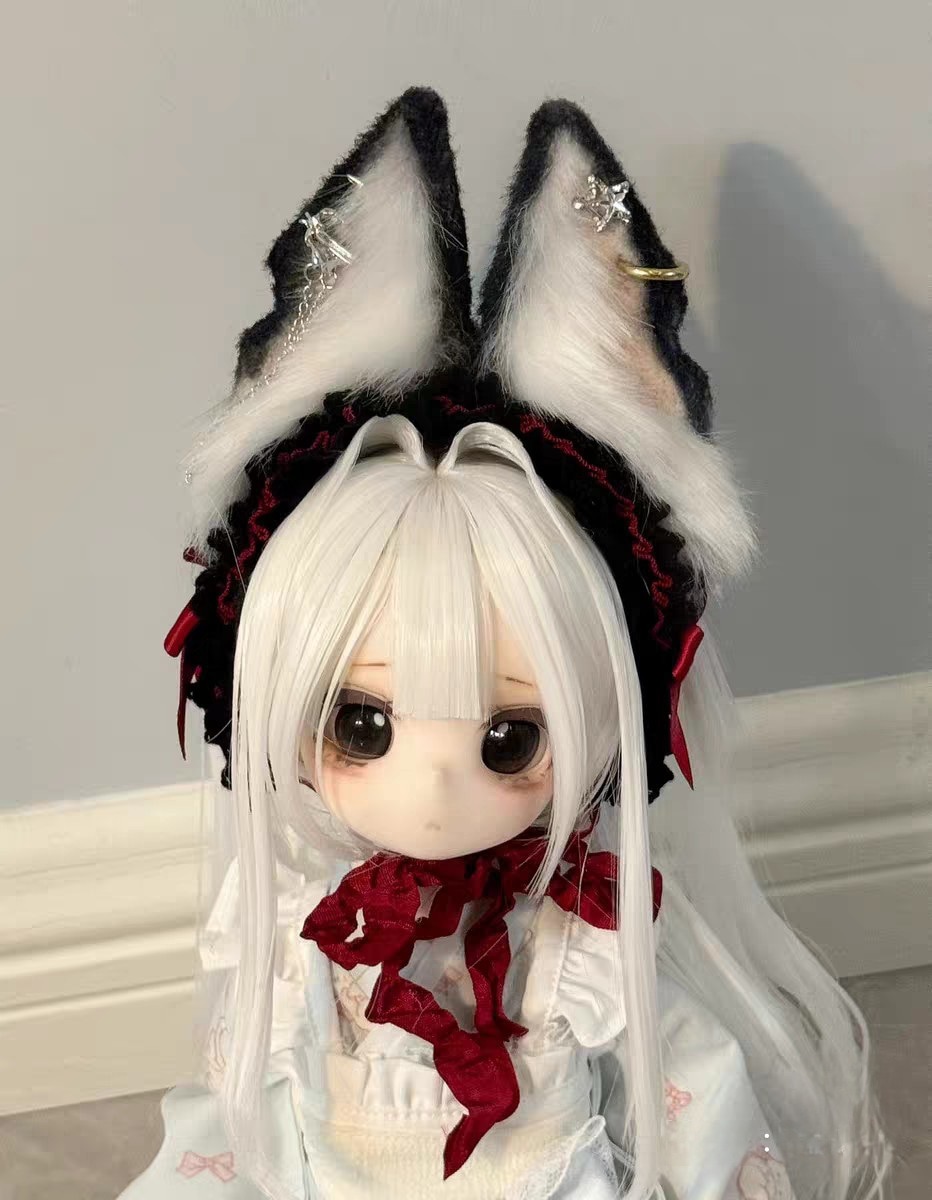 KM1816【SHU】1/3,1/4ドール用動物耳のカチューシャ