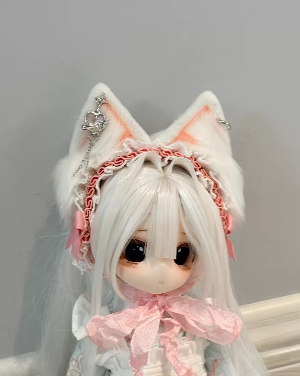 KM1817【SHU】1/3,1/4ドール用動物耳のカチューシャ