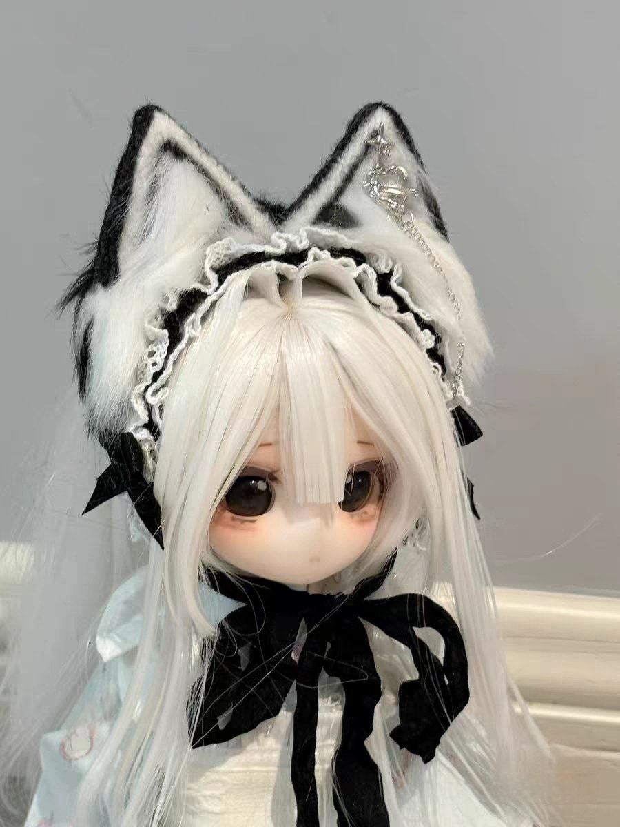 KM1818【SHU】1/3,1/4ドール用動物耳のカチューシャ