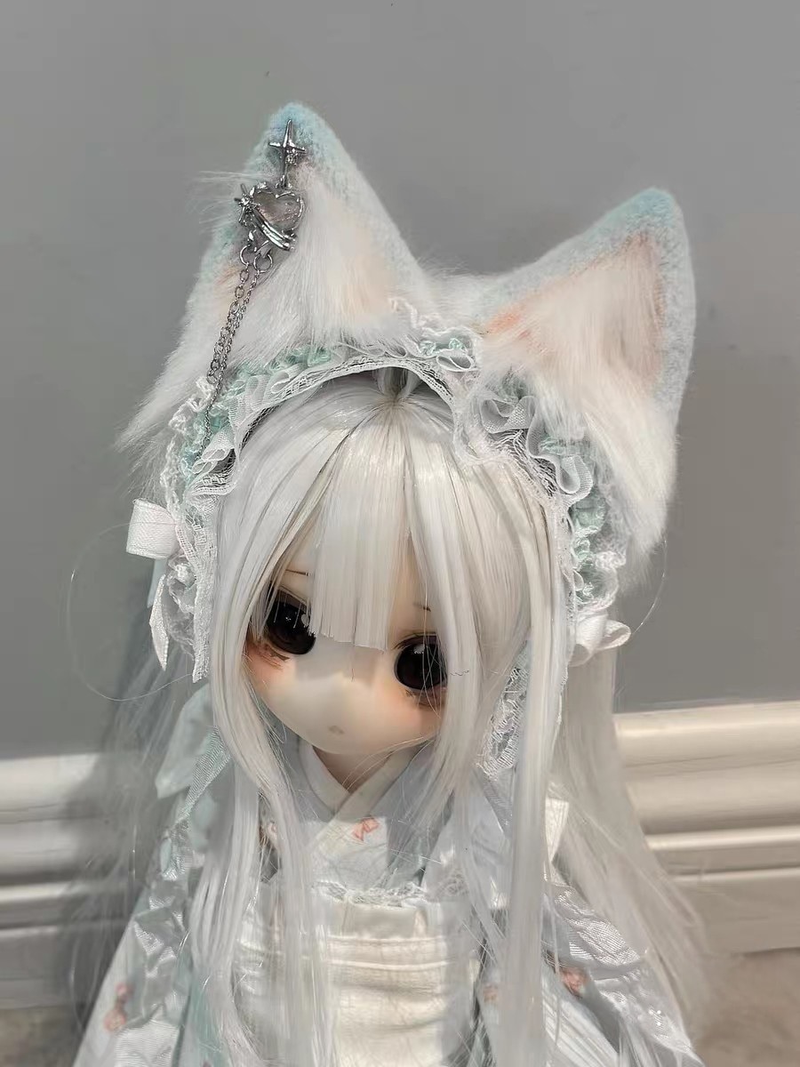 KM1821【SHU】1/3,1/4ドール用動物耳のカチューシャ