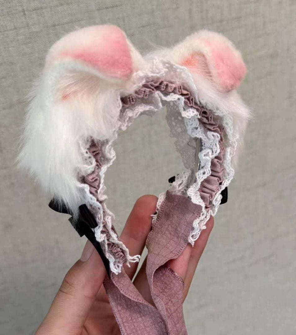 KM1830【SHU】1/3,1/4ドール用動物耳のカチューシャ